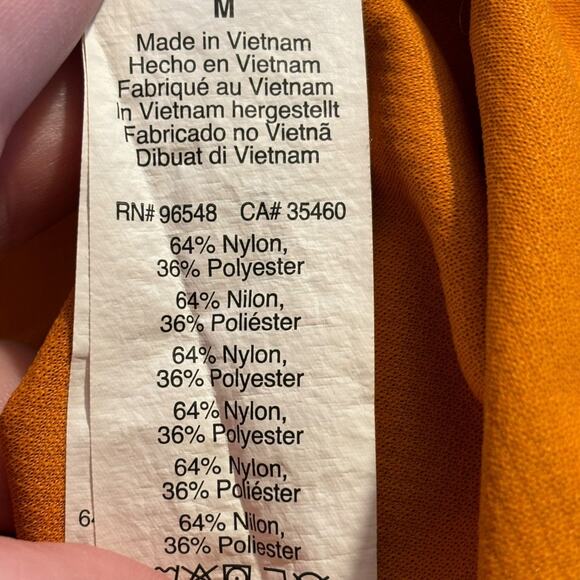 Oakley Men's Bluish Gray & Orange Polo Shirt - Size Medium - Picture 3 of 4